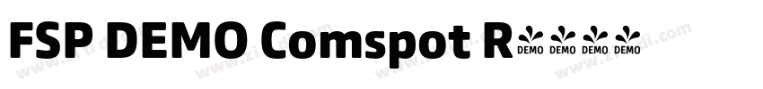 FSP DEMO Comspot R字体转换 FSP DEMO Comspot R字体转换